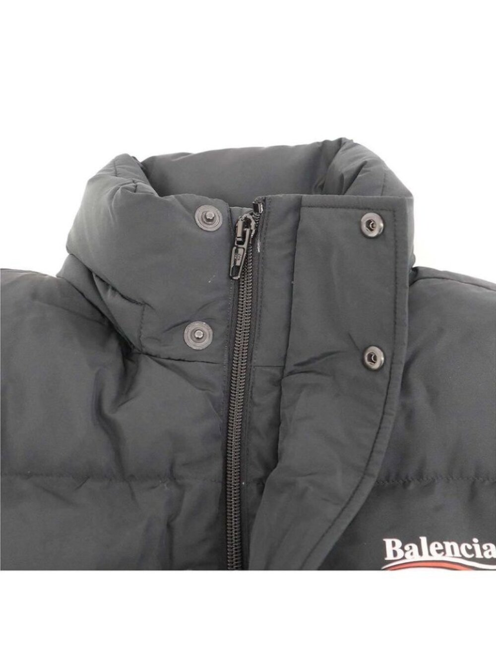 Balenciaga Political Campaign Padded Gilet Logo Vest - Picture 5 of 9